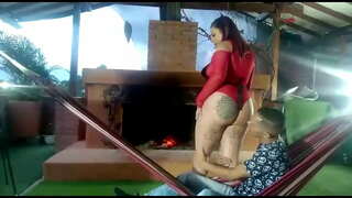 мин трахаться был хеҙмәте мотель, сөнки минең иптәшем ҡарап мин көтөргә ҡалдырып, ҡалған һәм culiada lustylatinasex менән камин тип amaca